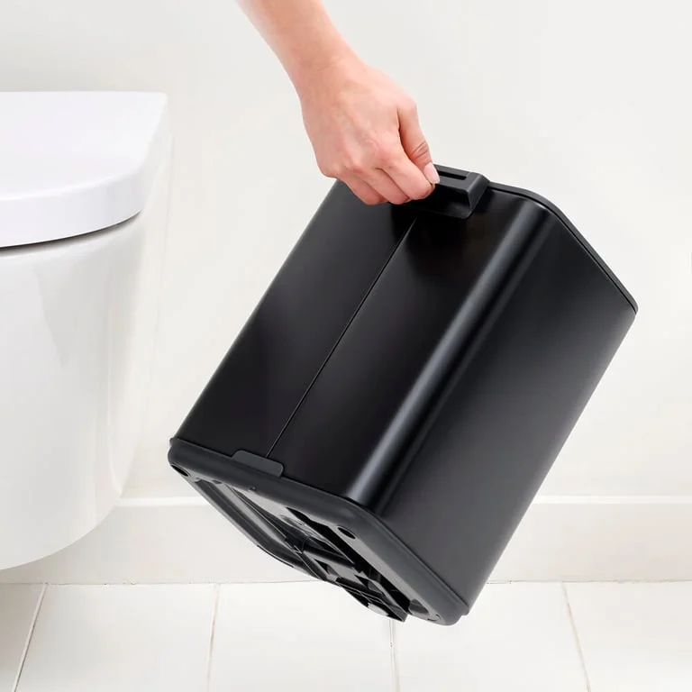 Кош за смет Brabantia Bo Pedal 7L, Matt Black