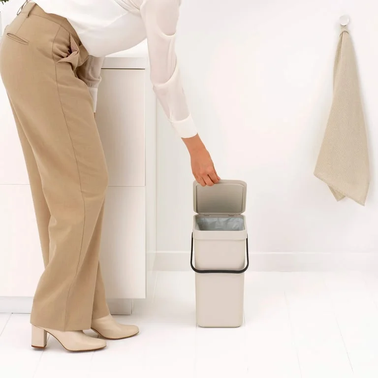 Waste Bin Separation Basket Brabantia Sort&Go 12L, Soft Beige