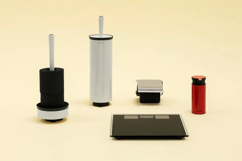 Toilet Roll Hanger Brabantia, Matt Steel