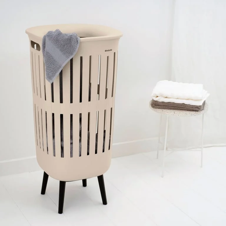 Laundry Basket Brabantia Collect-It Hi 55L, Soft Beige