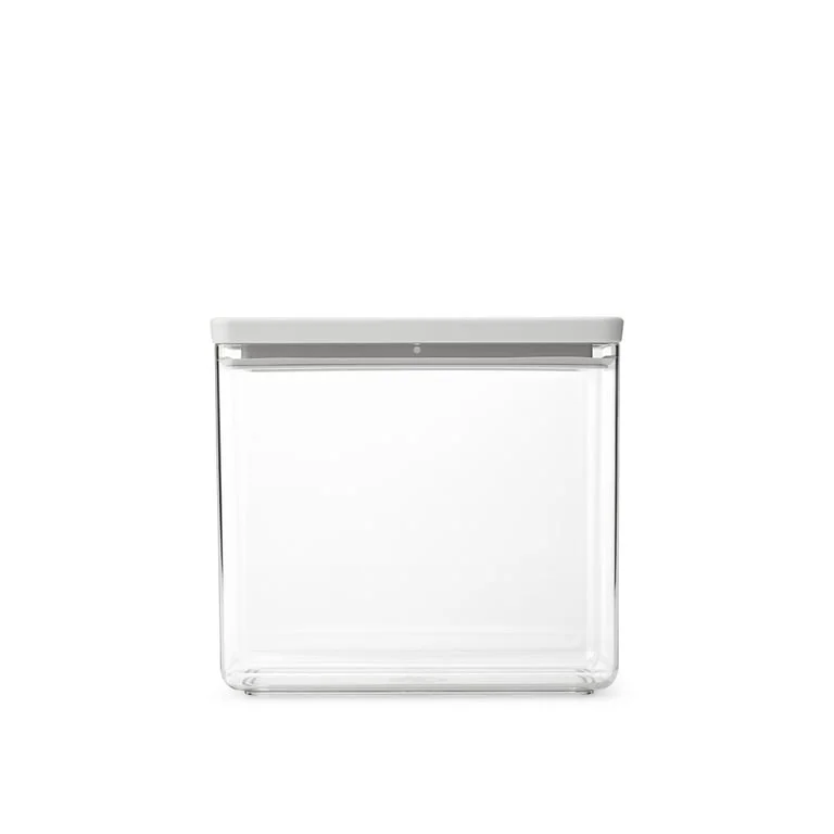 Canister Brabantia Tasty+ Stackable 3.5L, Light Grey