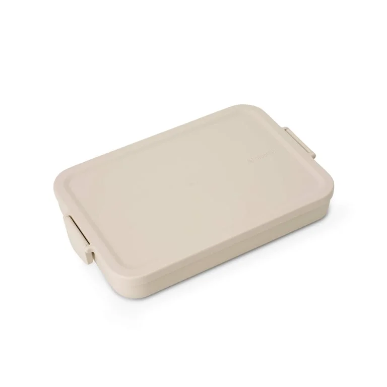 Lunch Box Brabantia Make&Take Soft Beige Flat, Plastic