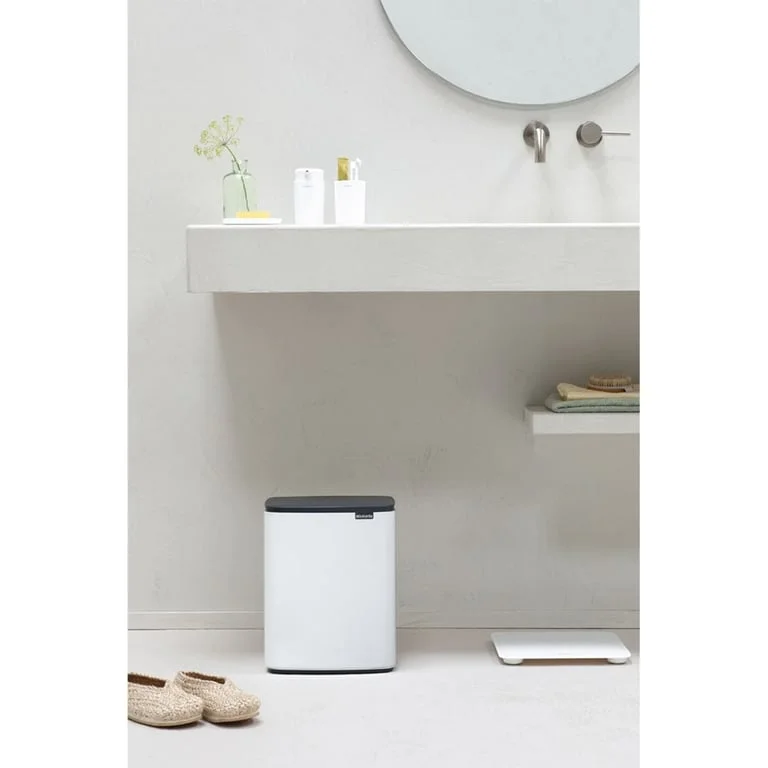 Waste Bin Brabantia Bo Small 12L, White