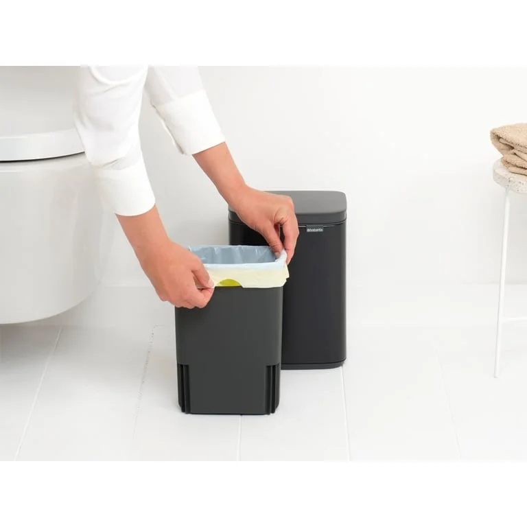 Кош за смет Brabantia Bo Small 4L, Matt Black