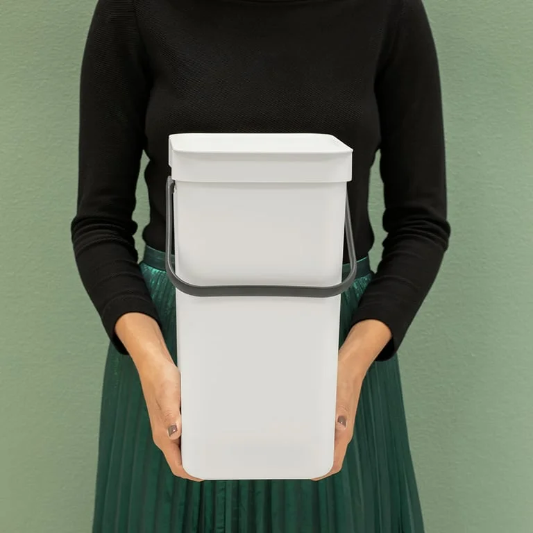 Waste Bin Separation Basket Brabantia Sort&Go 12L, Light Grey