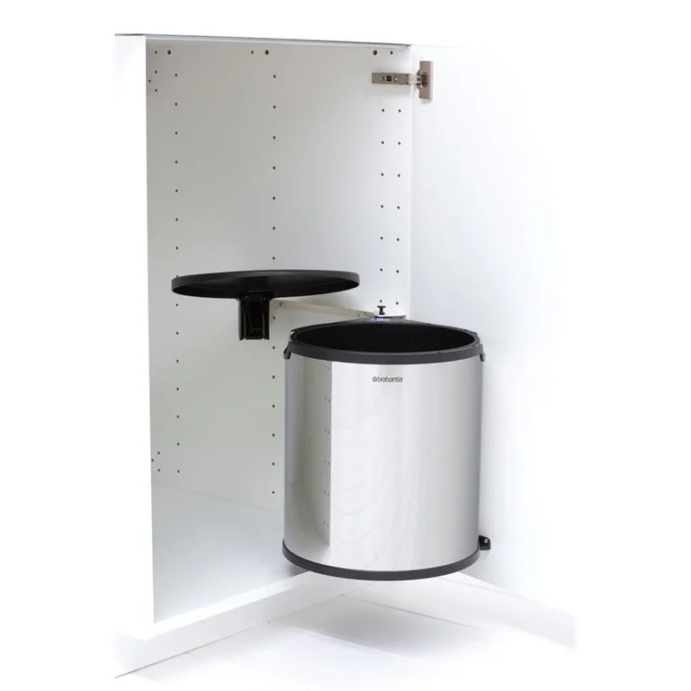 Build-In Bin Brabantia, 15 L Brilliant Steel