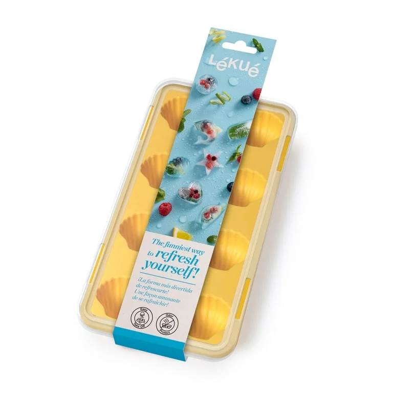 Ice cube tray with lid Lekue, shell