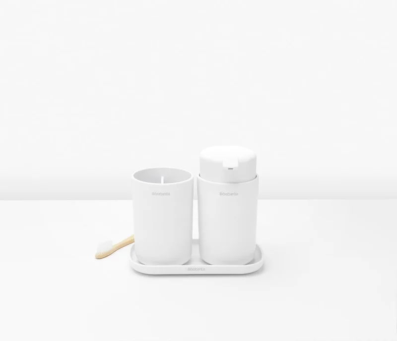 Комплект аксесоари за баня Brabantia ReNew White 3 части