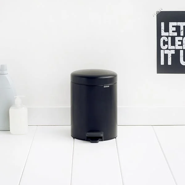 Waste Bin NewIcon Brabantia 5L, Black