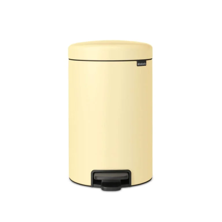 Кош за смет с педал Brabantia NewIcon 12L, Mellow Yellow