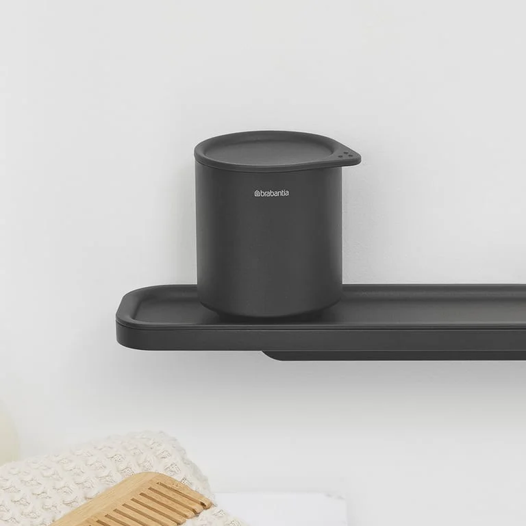 Кутия за аксесоари за баня Brabantia MindSet Mineral Infinite Grey