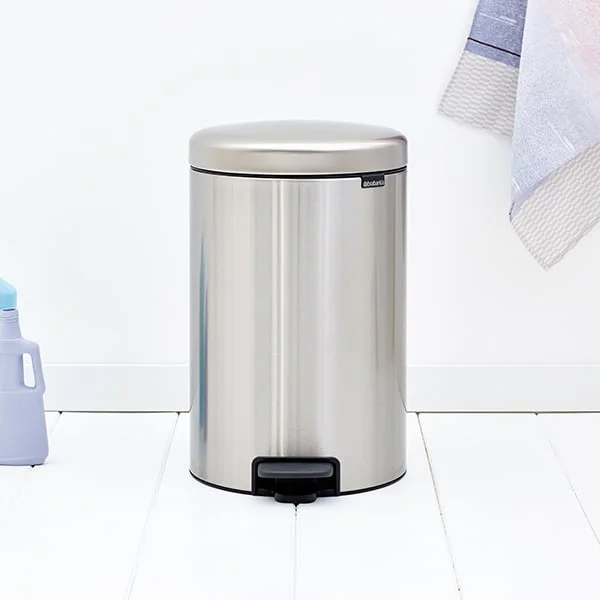 Waste Bin NewIcon Brabantia 20L Matt Steel FPP