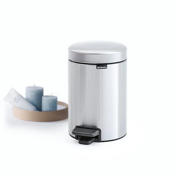 Waste Bin NewIcon Brabantia 3L, Matt Stell FPP