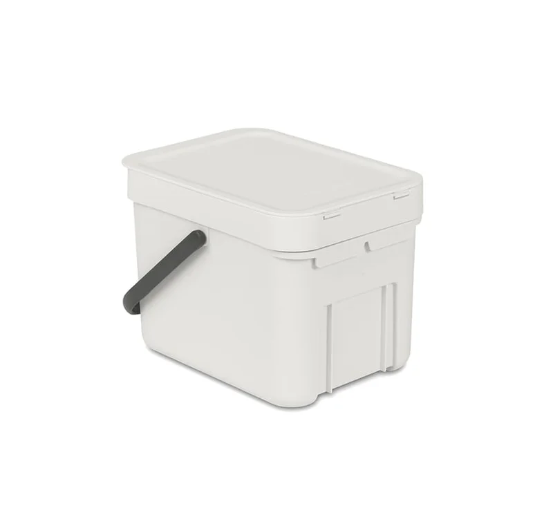 Waste Bin Separation Basket Brabantia Sort&Go 6L, Light Grey