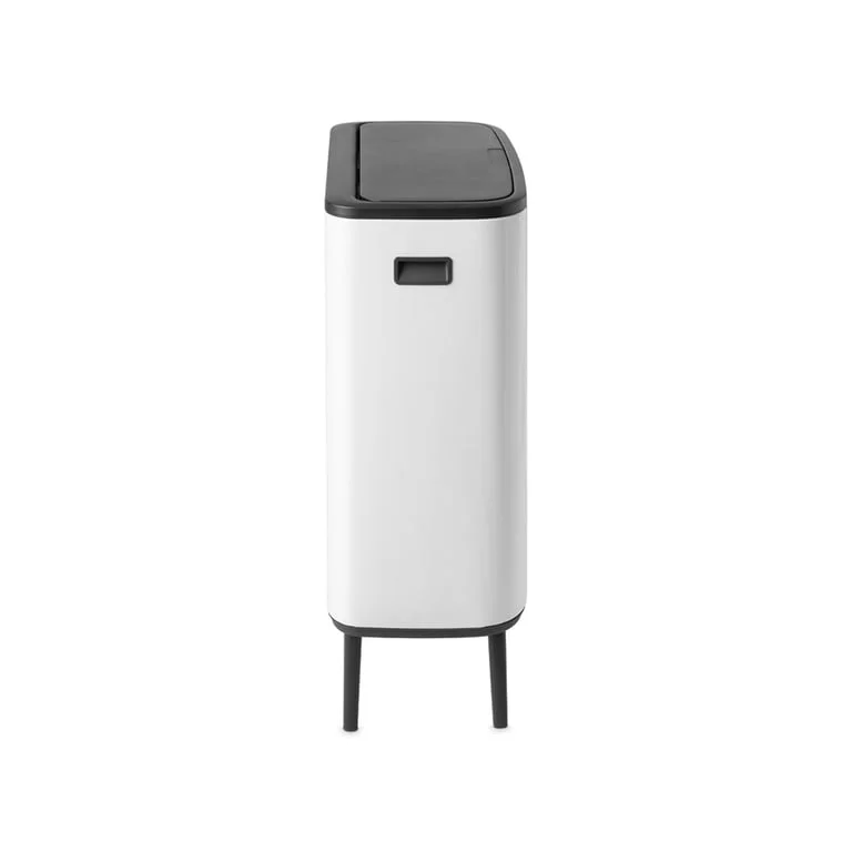 Bo Touch Bin Hi Brabantia, 2 x 30 litre, Plastic Buckets White