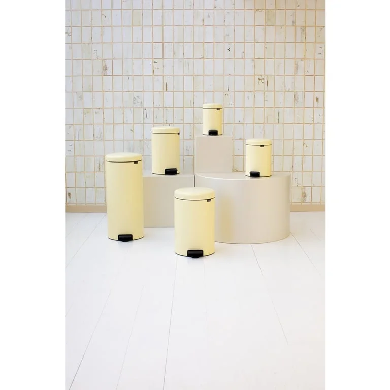 Pedal Waste Bin Brabantia NewIcon 20L, Mellow Yellow