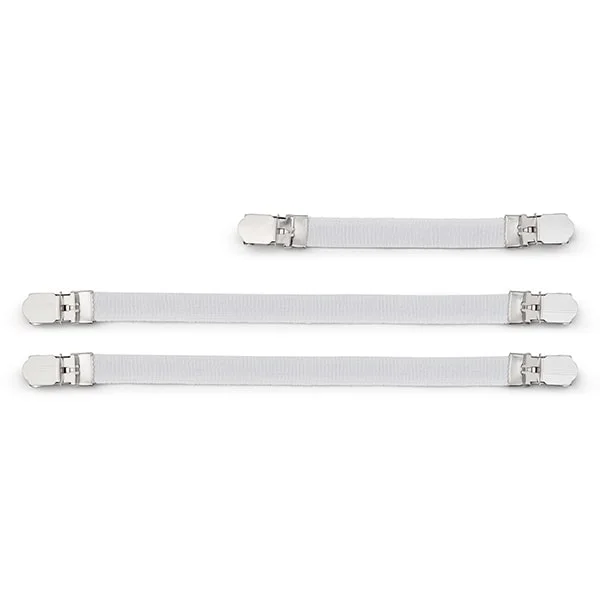Ironing Cover Fasteners set of 3, Brabantia, White