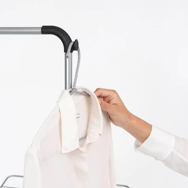 Drying Rack Brabantia Hangon, 25m, Rod, Metallic Grey