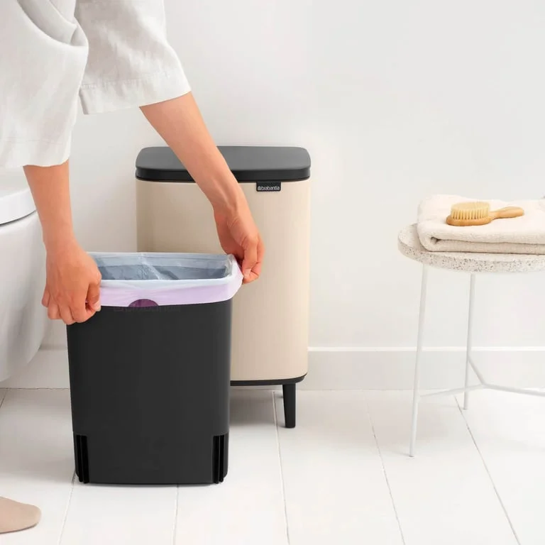 Waste Bin Brabantia Bo Small Hi 12L, Soft Beige