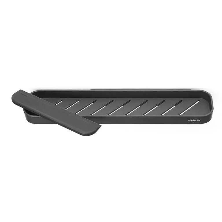 Shower Shelf with Squeegee Brabantia MindSet Dark Grey