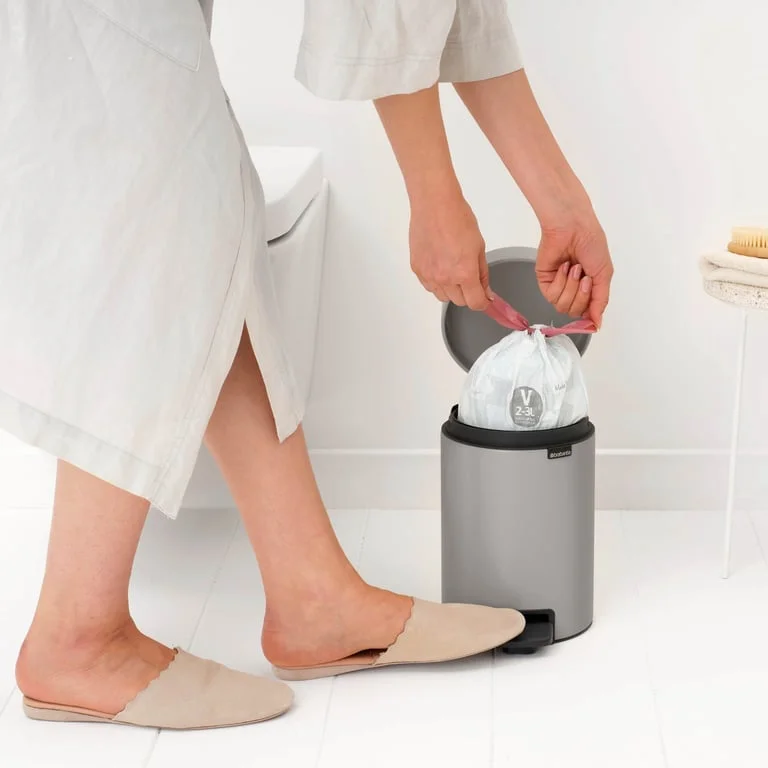 Кош за смет с педал Brabantia NewIcon 3L, Soft Grey