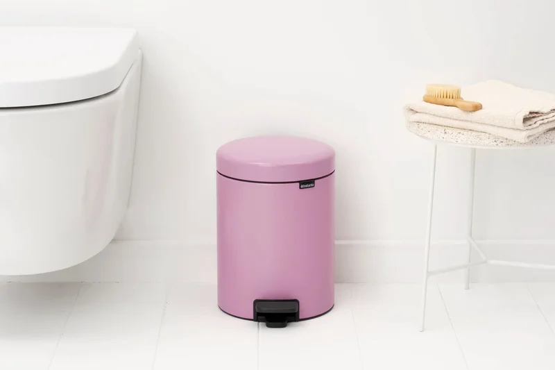 Кош за смет с педал Brabantia NewIcon 5L, Lilac Pink