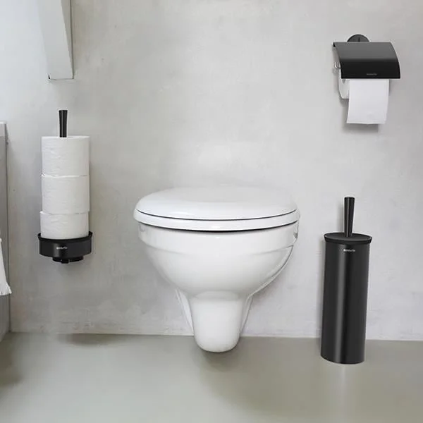 Toilet Brush & Holder Brabantia, Black