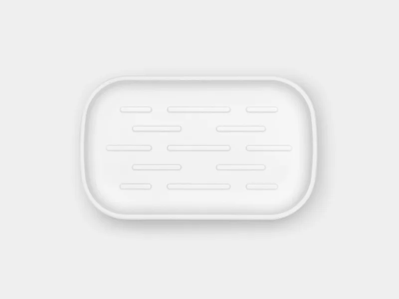 Soap Dish Brabantia, White