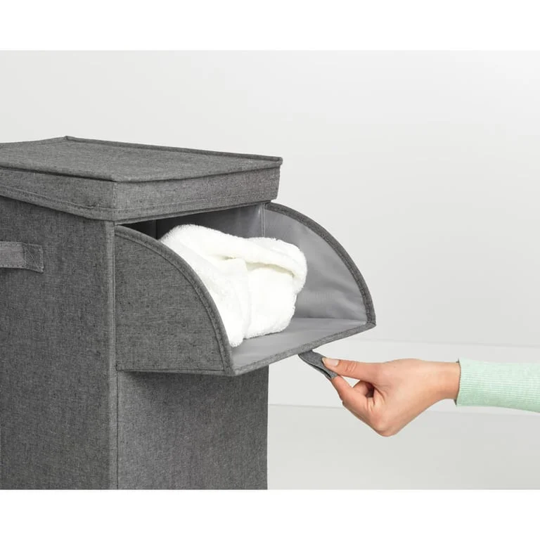 Stackable Laundry Box Brabantia Linn, 35L, Pepper Black