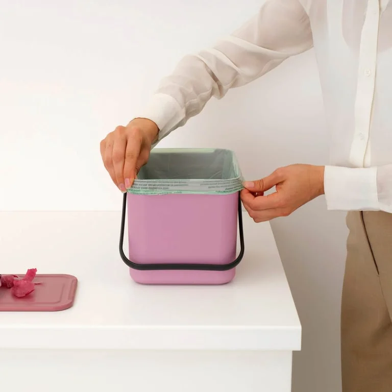 Waste Bin Separation Basket Brabantia Sort&Go 6L, Lilac Pink