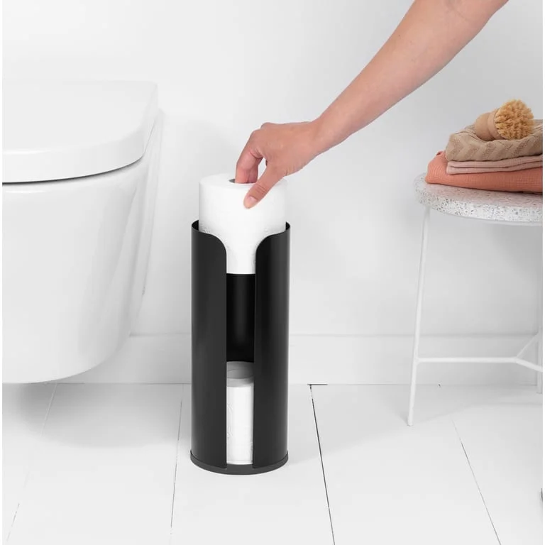 Toilet Roll Dispenser Brabantia Balance Collection, Matt Black