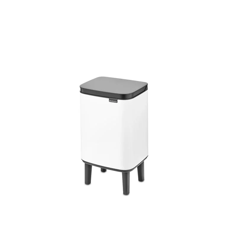 Waste Bin Brabantia Bo Small Hi 4L, White