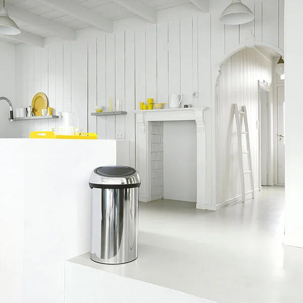 Touch Bin Brabantia, 60 L Brilliant Steel