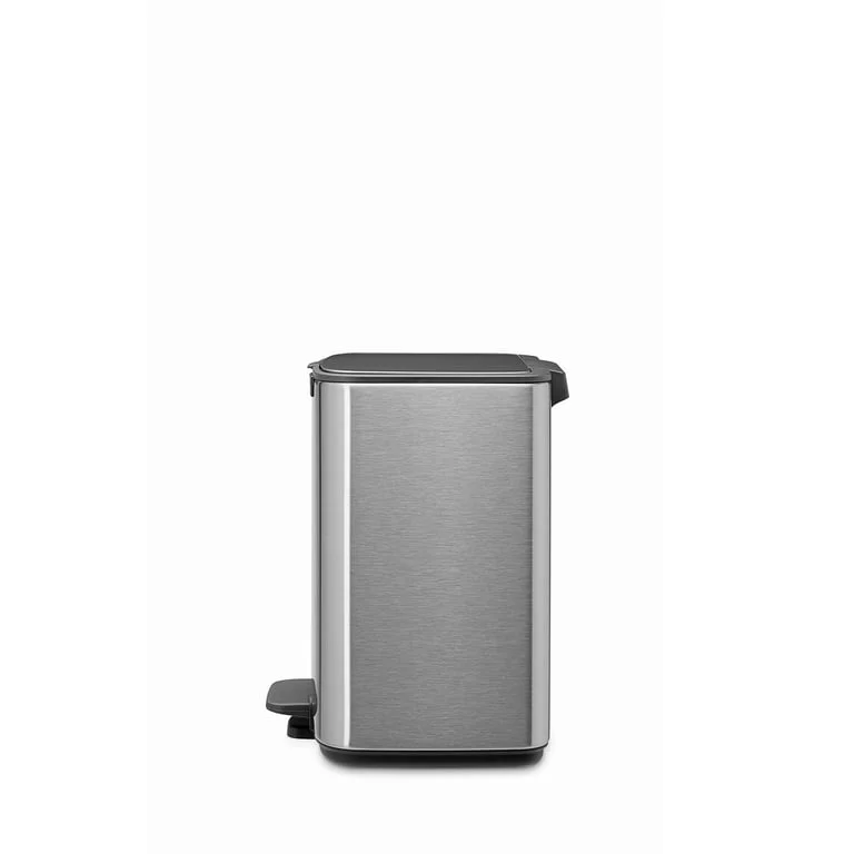 Кош за смет Brabantia Bo Pedal 7L, Matt Steel Fingerprint Proof