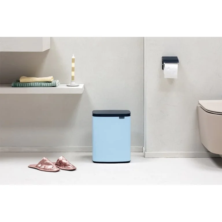 Waste Bin Brabantia Bo Small 7L, Dreamy Blue
