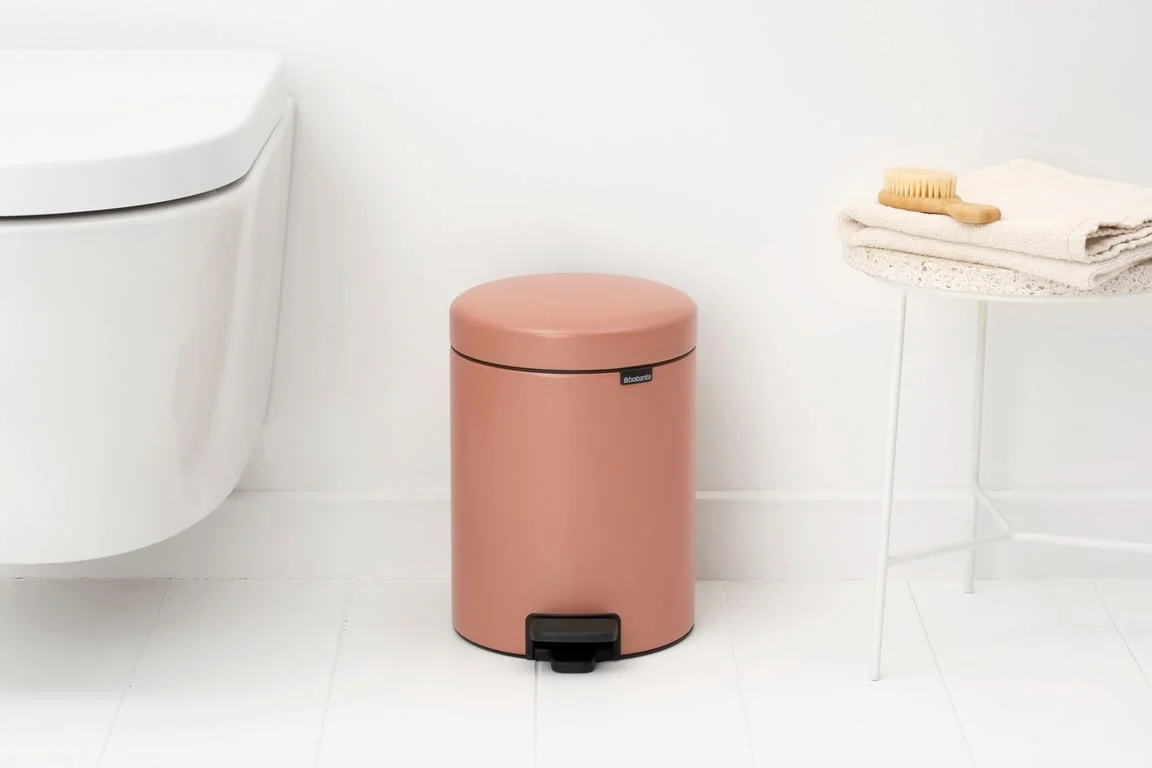 Кош за смет с педал Brabantia NewIcon 5L, Warm Copper