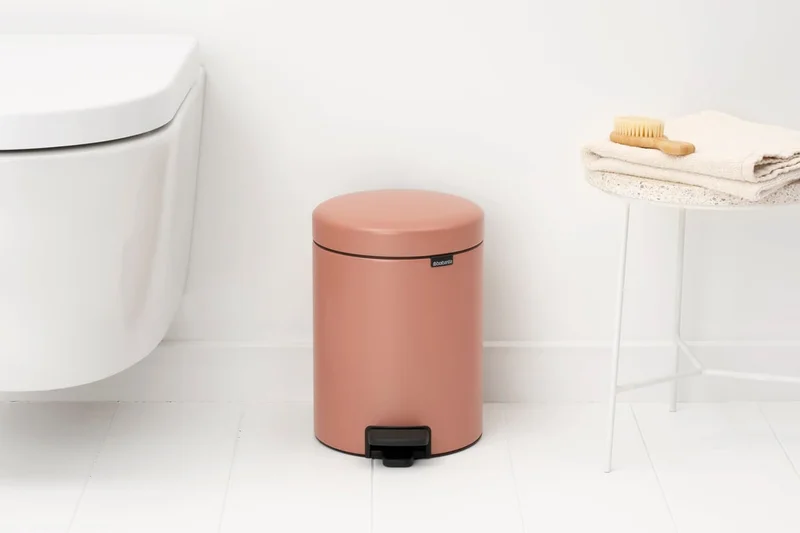 Кош за смет с педал Brabantia NewIcon 5L, Warm Copper