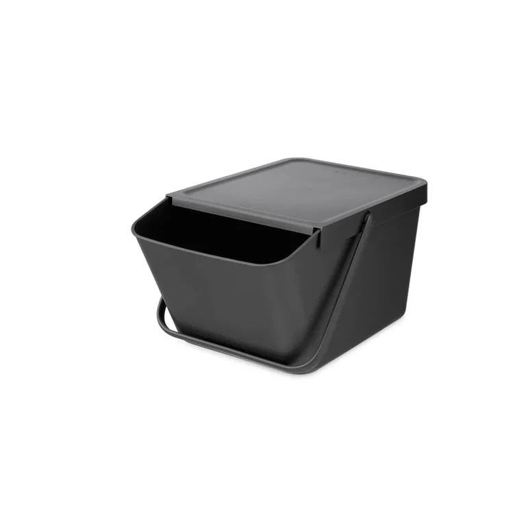 Recycle Bin Brabantia Sort & Go Stackable 20L, Grey