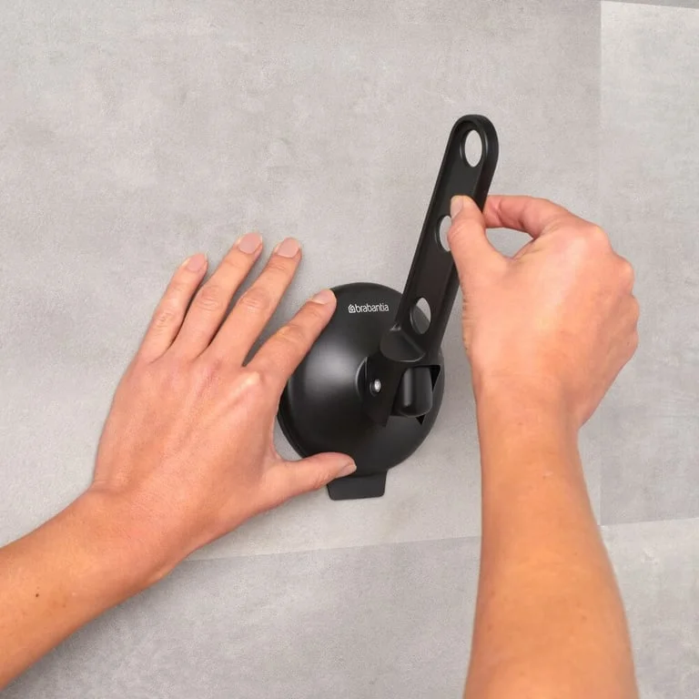 Clothes Hook with Suction Cup Brabantia Black