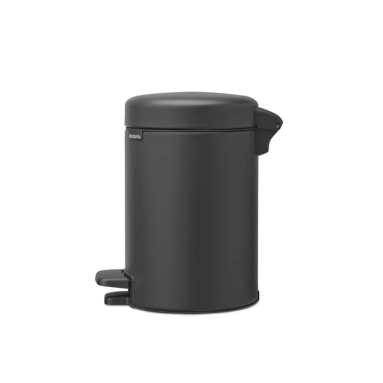 Pedal Waste Bin Brabantia NewIcon 3L, Mineral Infinite Grey