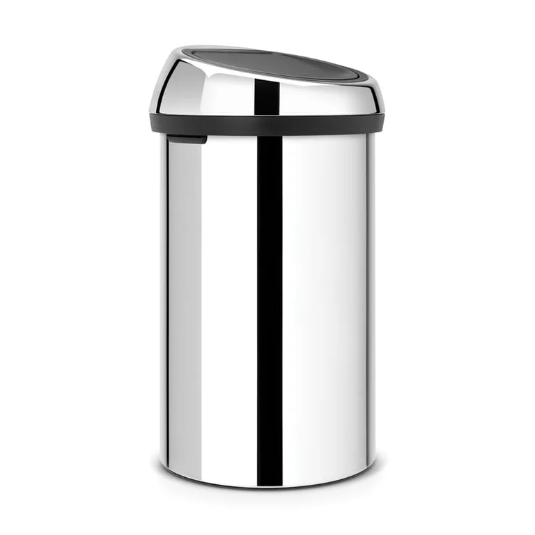 Touch Bin Brabantia, 60 L Brilliant Steel
