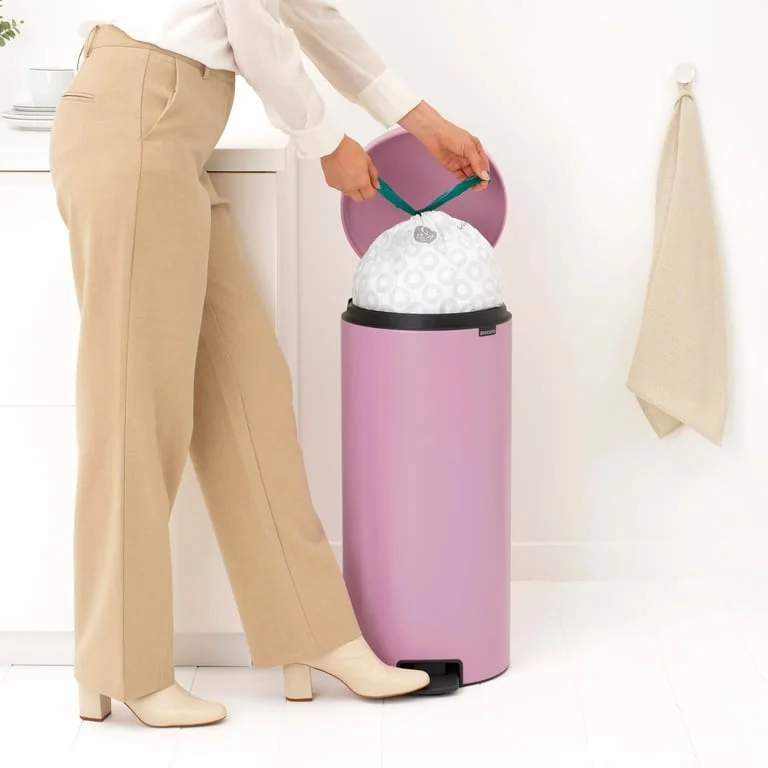 Кош за смет с педал Brabantia NewIcon 30L, Lilac Pink