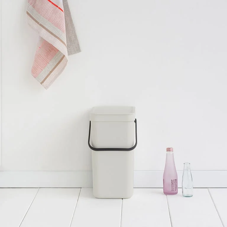 Waste Bin Separation Basket Brabantia Sort&Go 12L, Light Grey