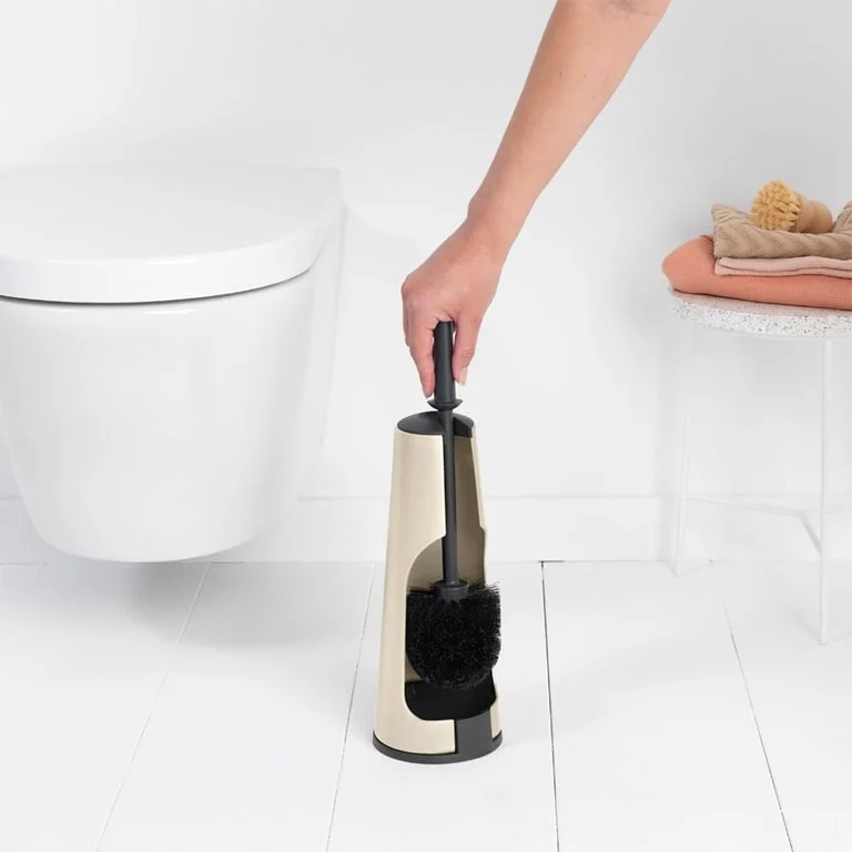 Toilet Brush & Holder Brabantia ReNew Soft Beige