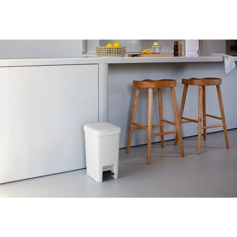 Кош за смет с педал Brabantia StepUp 16L, Light Grey