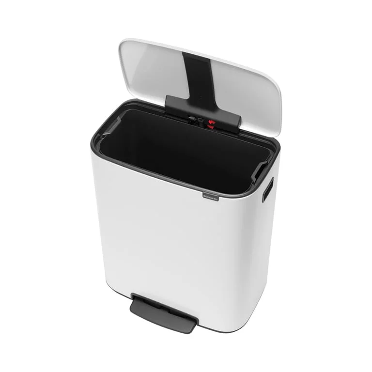 Кош за смет Brabantia Bo Pedal 60L, White