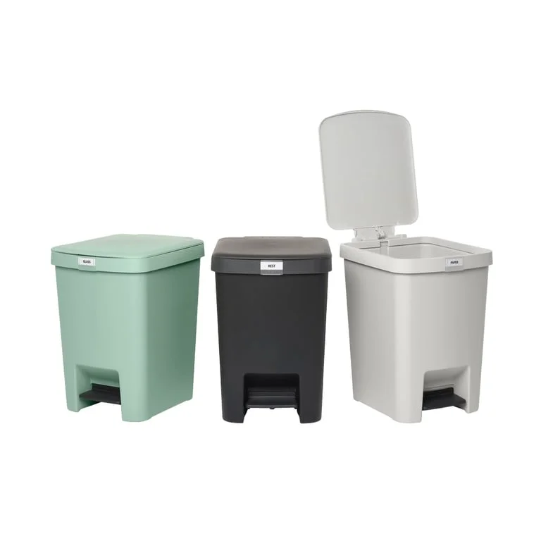 Pedal Waste Bin Brabantia StepUp 25L, Dark Grey