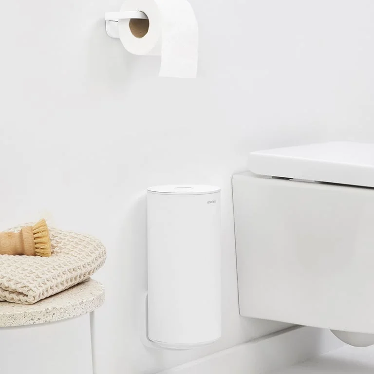 Toilet Roll Dispenser Brabantia MindSet Mineral Fresh White