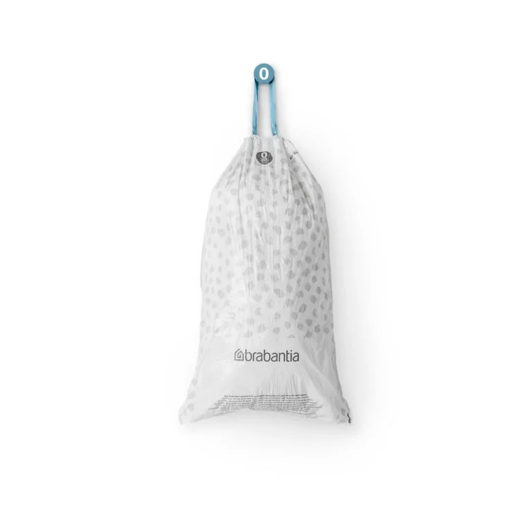 PerfectFit Bags Brabantia Size O, 30L, 40 pcs, White, Dispenser