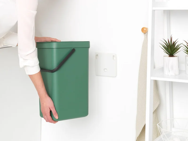 Waste Bin Brabantia Sort&Go 16L, Fir Green
